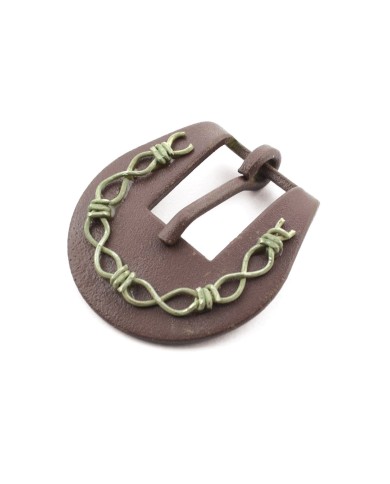 FIBBIA TESTIERA WESTERN BRUNITA CHAIN