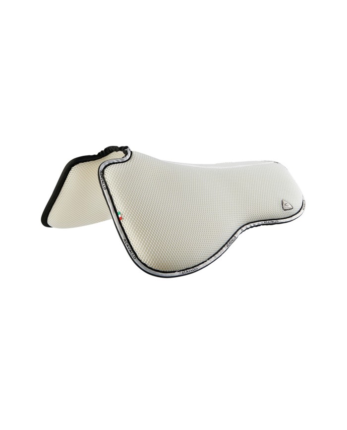 WITHERS FREE 3D SPACER FABRIC MEMORY FOAM ½ PAD -DRESSAGE BLACK ONE SIZE