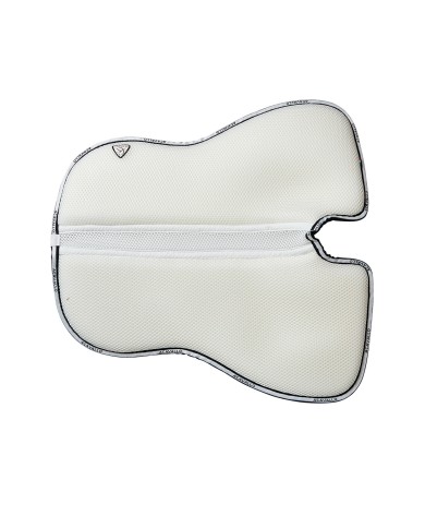 WITHERS FREE 3D SPACER FABRIC MEMORY FOAM ½ PAD -DRESSAGE BLACK ONE SIZE