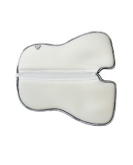 WITHERS FREE 3D SPACER FABRIC MEMORY FOAM ½ PAD -DRESSAGE BLACK ONE SIZE