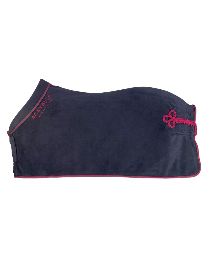 ACAVALLO FLEECE RUG (800 gr) WITH ROUND PADDED SOFT COLLAR