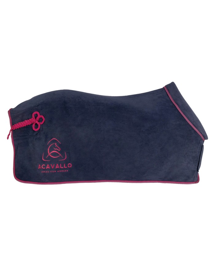 ACAVALLO FLEECE RUG (800 gr) WITH ROUND PADDED SOFT COLLAR