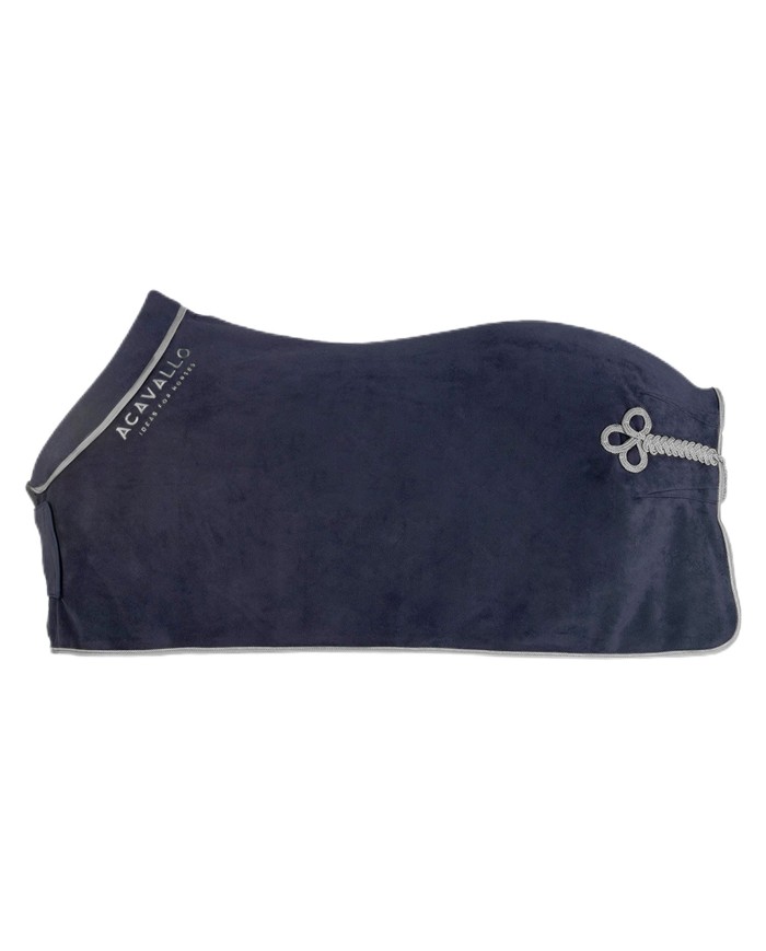 ACAVALLO FLEECE RUG (800 gr) WITH ROUND PADDED SOFT COLLAR