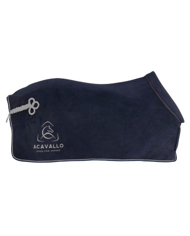 ACAVALLO FLEECE RUG (800 gr) WITH ROUND PADDED SOFT COLLAR