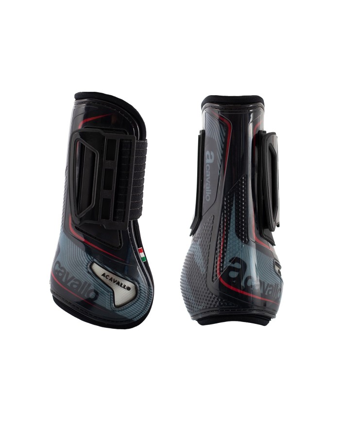 SERIGRAPHED OPERA FRONT HORSE BOOTS E-CLICK FASTENING GEL LINED