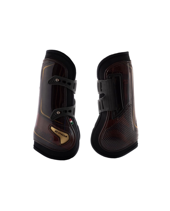 SERIGRAPHED OPERA TENDON BOOT WITH ELASTICATED STUD FASTENING GEL LINED