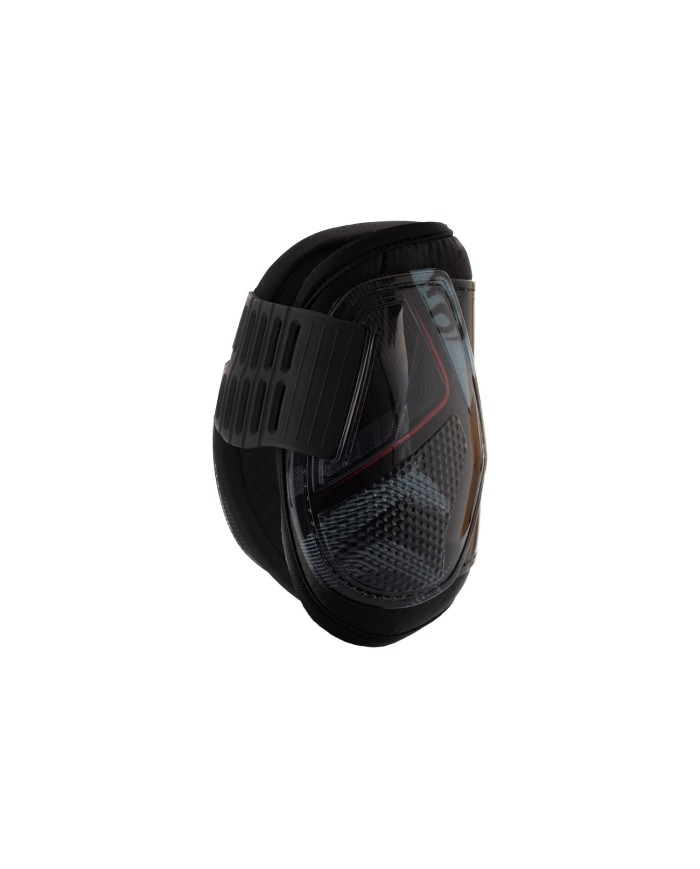 SERIGRAPHED OPERA FETLOCK BOOT WITH ELASTICATED STUD FASTENING GEL LINED