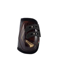 SERIGRAPHED OPERA FETLOCK BOOT WITH ELASTICATED STUD FASTENING GEL LINED