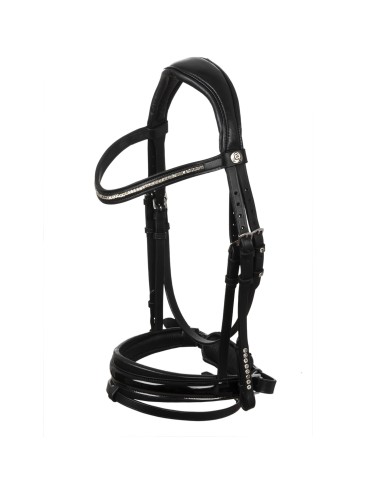 OLYMPIA STRAIGHT NOSEBAND SOFT ANATOMIC LEATHER BRIDLE
