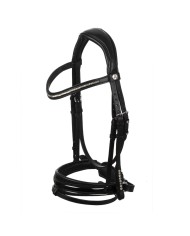 OLYMPIA STRAIGHT NOSEBAND SOFT ANATOMIC LEATHER BRIDLE