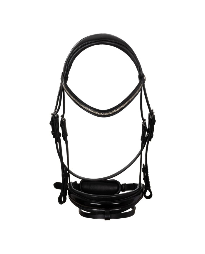 OLYMPIA STRAIGHT NOSEBAND SOFT ANATOMIC LEATHER BRIDLE