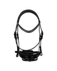 OLYMPIA STRAIGHT NOSEBAND SOFT ANATOMIC LEATHER BRIDLE
