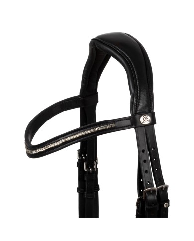 OLYMPIA STRAIGHT NOSEBAND SOFT ANATOMIC LEATHER BRIDLE