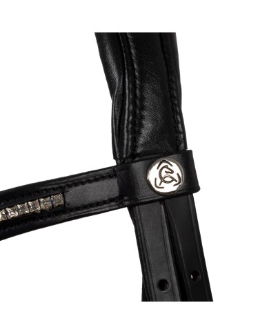 OLYMPIA STRAIGHT NOSEBAND SOFT ANATOMIC LEATHER BRIDLE