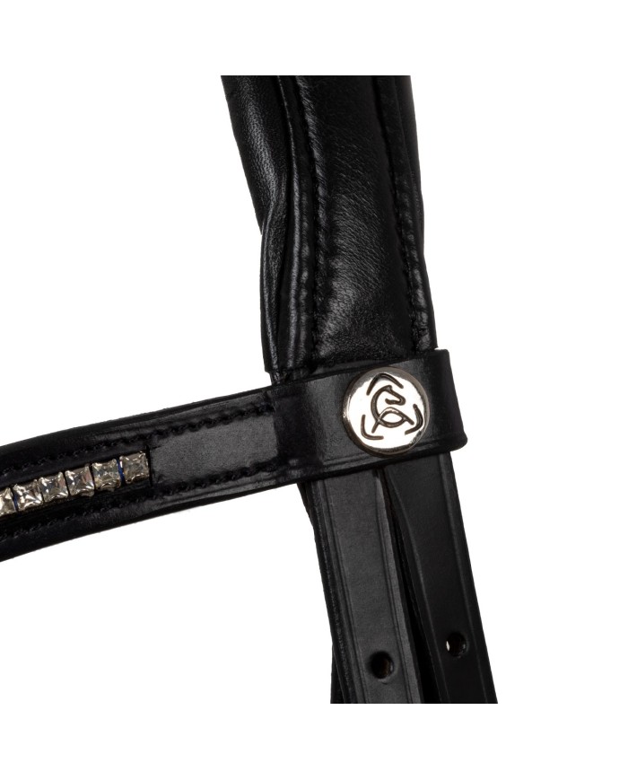 OLYMPIA STRAIGHT NOSEBAND SOFT ANATOMIC LEATHER BRIDLE
