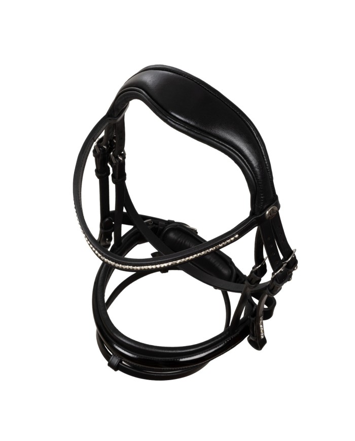 OLYMPIA STRAIGHT NOSEBAND SOFT ANATOMIC LEATHER BRIDLE
