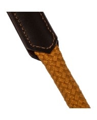 SOFT LEATHER DRAW REINS W/ROUND NYLON ROPE
