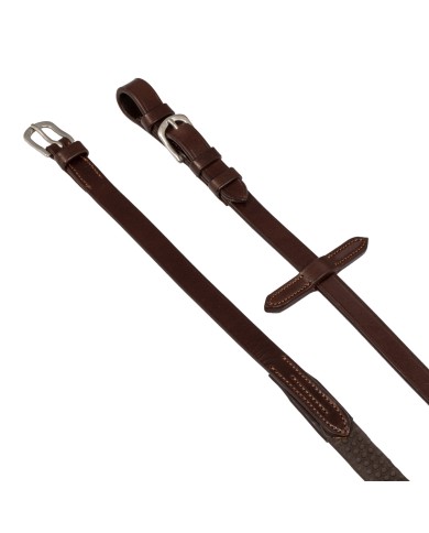 RUBBER REINS 5/8