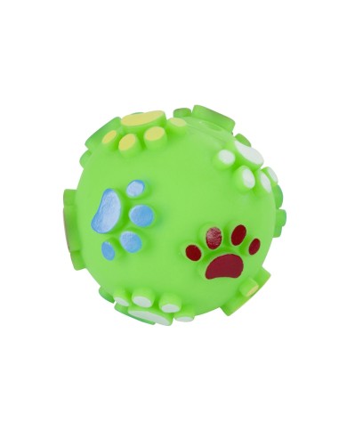 PALLA CON IMPRONTE IN VINILE 10 CM