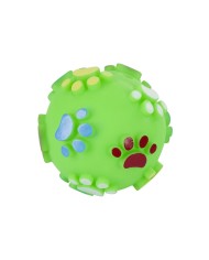 PALLA CON IMPRONTE IN VINILE 10 CM