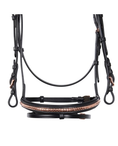 TESTIERA CLINCHER ROSE GOLD SENZA REDINI