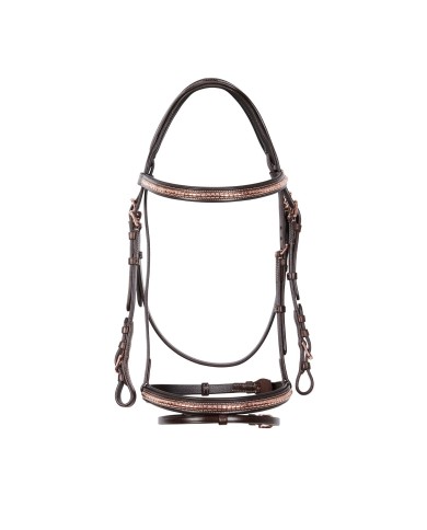 TESTIERA CLINCHER ROSE GOLD SENZA REDINI