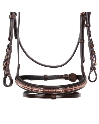 TESTIERA CLINCHER ROSE GOLD SENZA REDINI