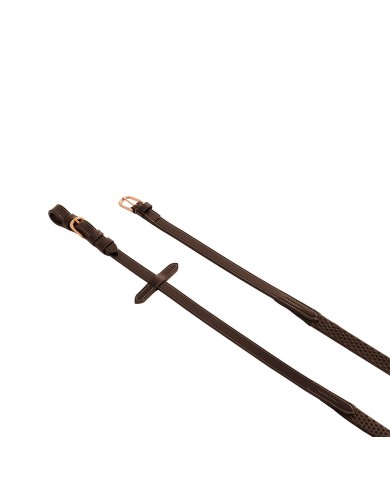 REDINI EQUESTRO GOMMA 1.9 CM MODELLO KRIS ROSE GOLD FITTINGS