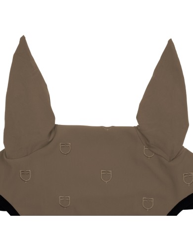 CUFFIETTA EQUESTRO MULTILOGO IN TESSUTO TECNICO BLACK LINE EDITION