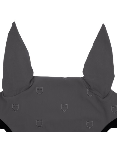 CUFFIETTA EQUESTRO MULTILOGO IN TESSUTO TECNICO BLACK LINE EDITION