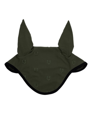 CUFFIETTA EQUESTRO MULTILOGO IN TESSUTO TECNICO BLACK LINE EDITION