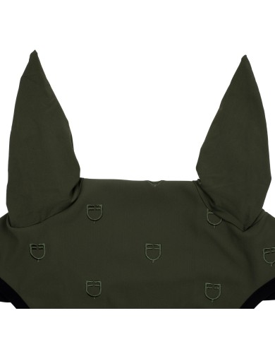 CUFFIETTA EQUESTRO MULTILOGO IN TESSUTO TECNICO BLACK LINE EDITION