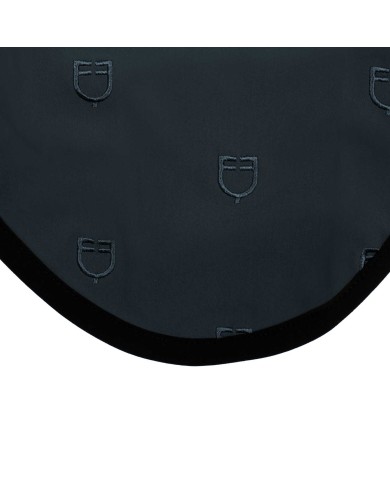CUFFIETTA EQUESTRO MULTILOGO IN TESSUTO TECNICO BLACK LINE EDITION
