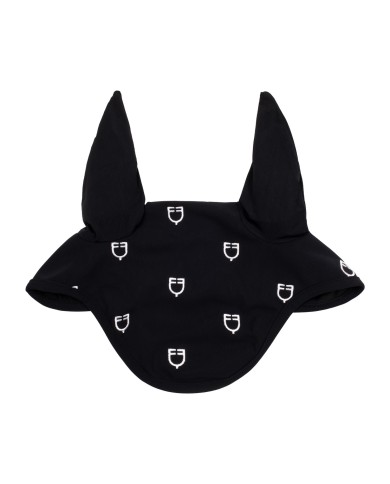 CUFFIETTA EQUESTRO MULTILOGO IN TESSUTO TECNICO BLACK LINE EDITION