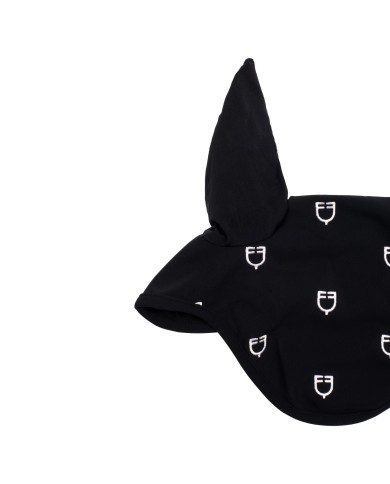 CUFFIETTA EQUESTRO MULTILOGO IN TESSUTO TECNICO BLACK LINE EDITION
