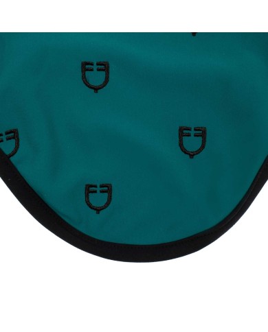 CUFFIETTA EQUESTRO MULTILOGO IN TESSUTO TECNICO BLACK LINE EDITION