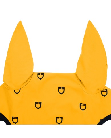 CUFFIETTA EQUESTRO MULTILOGO IN TESSUTO TECNICO BLACK LINE EDITION