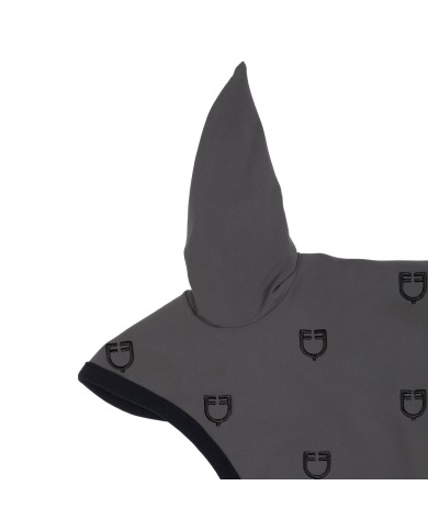CUFFIETTA EQUESTRO MULTILOGO IN TESSUTO TECNICO BLACK LINE EDITION