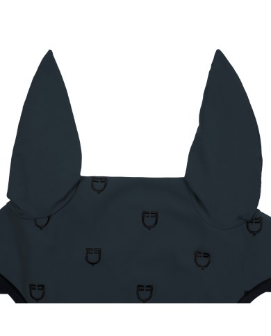 CUFFIETTA EQUESTRO MULTILOGO IN TESSUTO TECNICO BLACK LINE EDITION