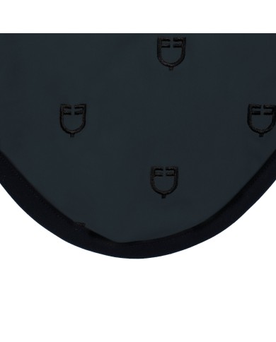 CUFFIETTA EQUESTRO MULTILOGO IN TESSUTO TECNICO BLACK LINE EDITION