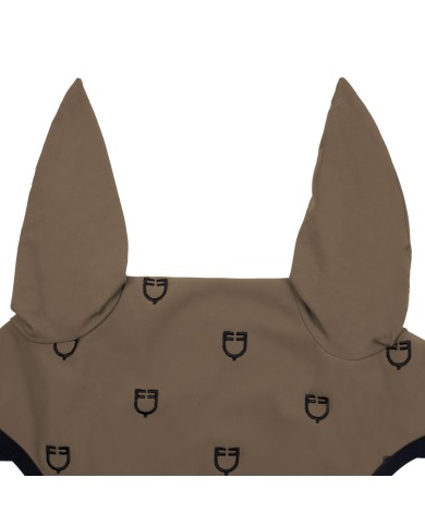 CUFFIETTA EQUESTRO MULTILOGO IN TESSUTO TECNICO BLACK LINE EDITION