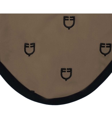 CUFFIETTA EQUESTRO MULTILOGO IN TESSUTO TECNICO BLACK LINE EDITION