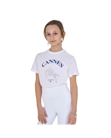 GIRL S CANNES COTTON T-SHIRT