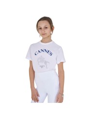 GIRL S CANNES COTTON T-SHIRT
