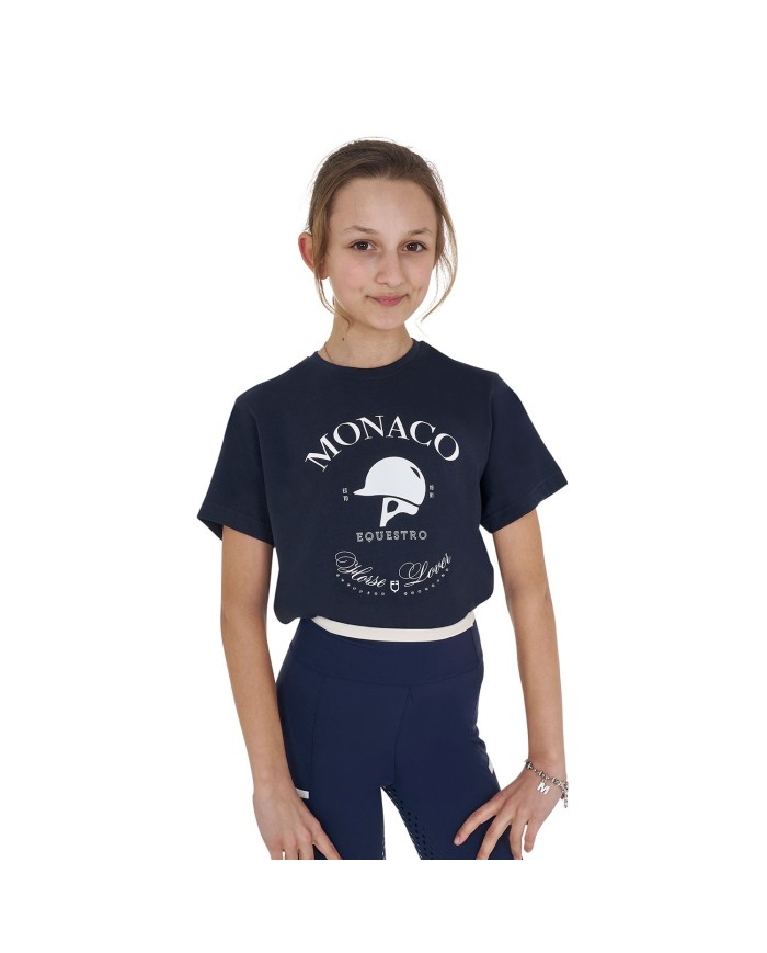 GIRL S MONACO COTTON T-SHIRT