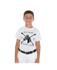 HORSE HEAD+WIPS JUNIOR COTTON T-SHIRT