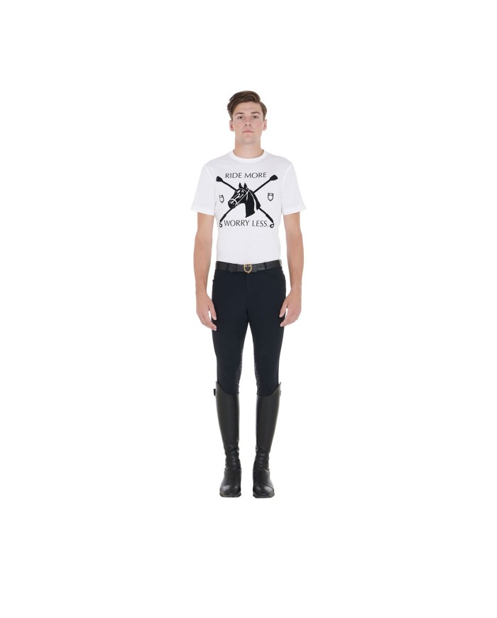 HORSE HEAD+WIPS MAN COTTON T-SHIRT