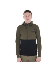 MEN S COTTON FLEECE HOODIE ZIP