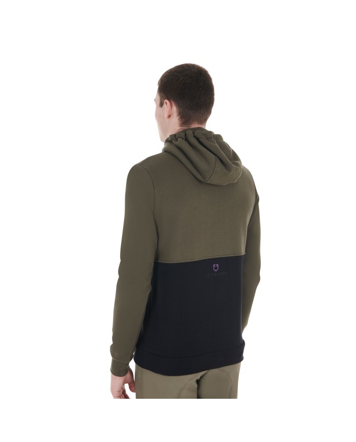 MEN S COTTON FLEECE HOODIE ZIP