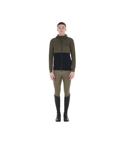 MEN S COTTON FLEECE HOODIE ZIP